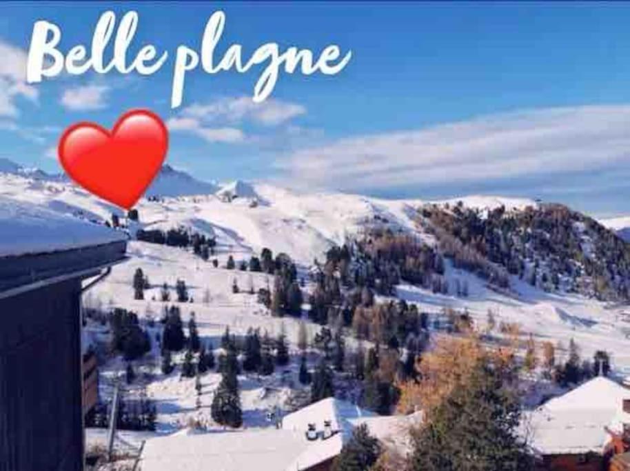 Appartement Belle Plagne Et Parking La Plagne Esterno foto
