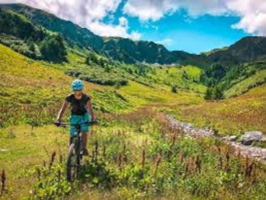 Appartement Belle Plagne Et Parking La Plagne Esterno foto
